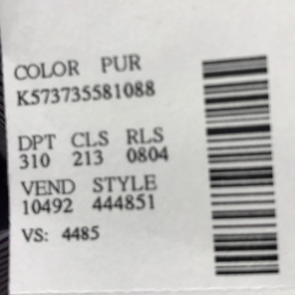 Vintage p.g.b Striped Cotton Button Down Shirt violet,red size 2X - Picture 16 of 16